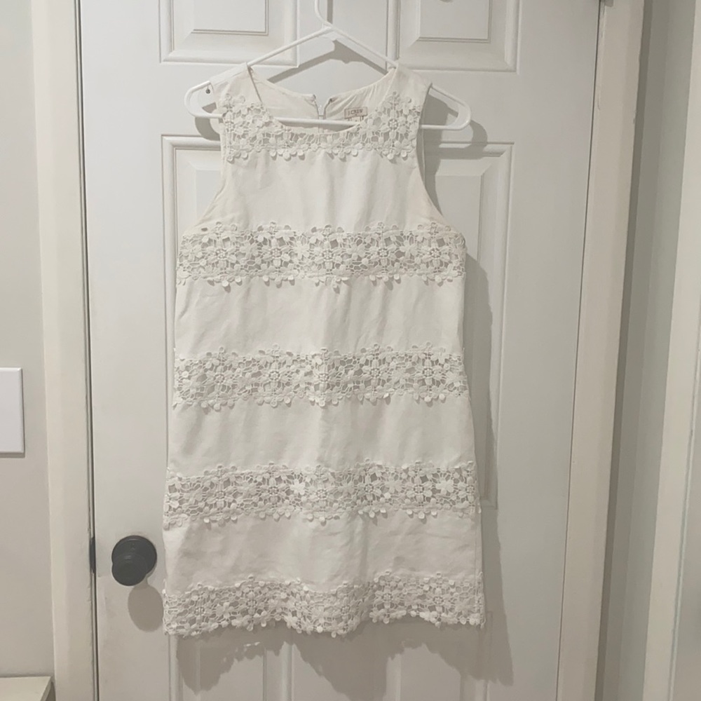 Graduation Dress, white, J.Crew